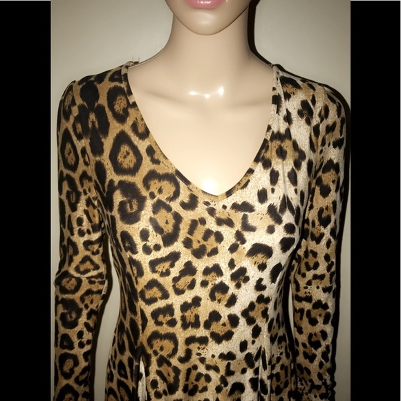 Cecico leopard print dress. - Picture 3 of 7